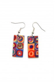 Kandinsky Circles Earrings